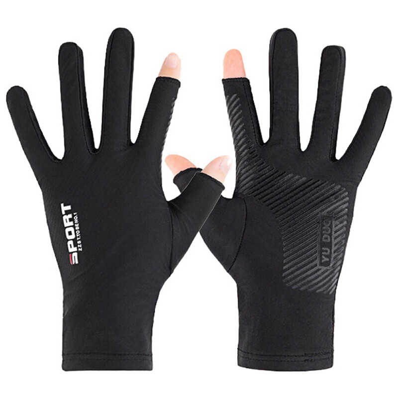 Γάντια χειμερινού ψαρέματος εξωτερικού χώρου Αδιάβροχα με τρία ή δύο δάχτυλα Αντιολισθητική αναρρίχηση Keep Warm Πεζοπορία Κάμπινγκ Γάντια Ιππασίας