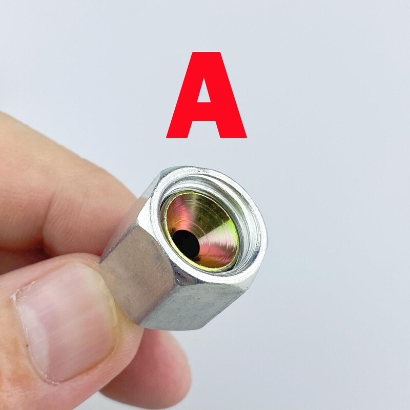 Фитинг за щепсел за маркуч M14 с втулка Конектор за ремонт на върха на тръбата за миене под високо налягане