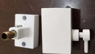 Vonios dušo vamzdžio prailginimo vamzdis rankinio dušo laikiklio laikiklis kvadratinis ir apvalus prailginimo vamzdžio strypas Paaukštinkite vamzdžio slankiojančią juostą