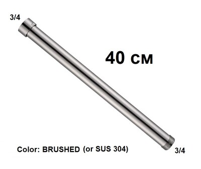 Vonios dušo vamzdžio prailginimo vamzdis rankinio dušo laikiklio laikiklis kvadratinis ir apvalus prailginimo vamzdžio strypas Paaukštinkite vamzdžio slankiojančią juostą