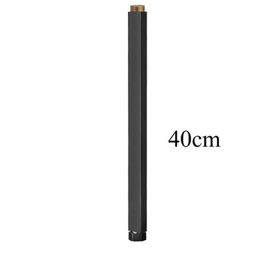 Vonios dušo vamzdžio prailginimo vamzdis rankinio dušo laikiklio laikiklis kvadratinis ir apvalus prailginimo vamzdžio strypas Paaukštinkite vamzdžio slankiojančią juostą