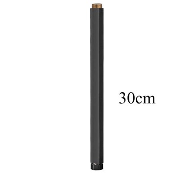 Vonios dušo vamzdžio prailginimo vamzdis rankinio dušo laikiklio laikiklis kvadratinis ir apvalus prailginimo vamzdžio strypas Paaukštinkite vamzdžio slankiojančią juostą