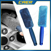 Četka za pranje kotača automobila Prijenosni naplatak gume od mikrovlakana s plastičnom ručkom Automatski prtljažnik motocikla Alat za čišćenje detalja Pribor