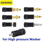 Konektorový adaptér tlakového čističa pre pripojenie AR/Interskol/Lavor/Bosche/Huter/M22 Lance Wand k ženskému adaptéru vodnej pištole Karcher