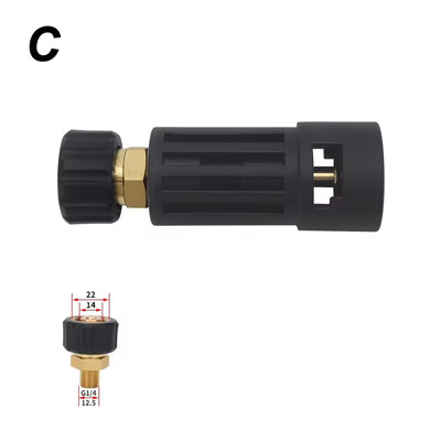 Konektorový adaptér tlakového čističa pre pripojenie AR/Interskol/Lavor/Bosche/Huter/M22 Lance Wand k ženskému adaptéru vodnej pištole Karcher