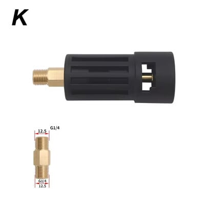 Konektorový adaptér tlakového čističa pre pripojenie AR/Interskol/Lavor/Bosche/Huter/M22 Lance Wand k ženskému adaptéru vodnej pištole Karcher