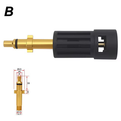 Konektorový adaptér tlakového čističa pre pripojenie AR/Interskol/Lavor/Bosche/Huter/M22 Lance Wand k ženskému adaptéru vodnej pištole Karcher