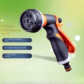 Plastični višenamjenski pištolj za zalijevanje, raspršivač za navodnjavanje polja povrća, visokotlačna mlaznica za pranje automobila, pištolj za navodnjavanje