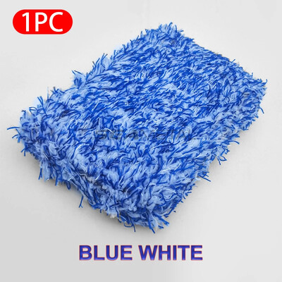 SEAMETAL Spălătorie auto din microfibră Burete de spălat auto Perii de detaliu pentru îngrijirea mașinii Prosop de spălat Bloc de burete Produse de curățare auto