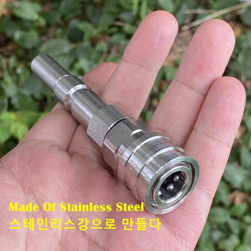 Adapter za visokotlačni pištolj za pranje za Nilfisk KEW ALTO WAP CALM na 1/4" Quick Connect s mlaznicama za prskanje