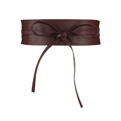 Modna mašna Jednostavan omot Luksuzna široka traka u struku Kožni remen Korzet Pojas Ženska haljina Vrpce