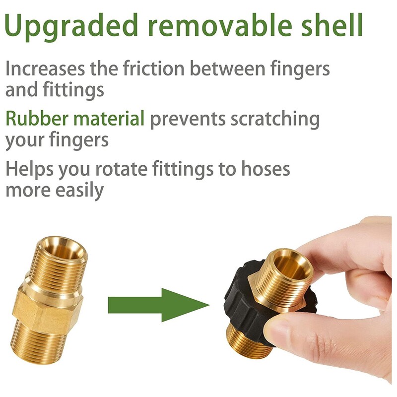 Adaptor extensie conector M22 14 mm și 15 mm Cuplaj pivotant pentru furtun