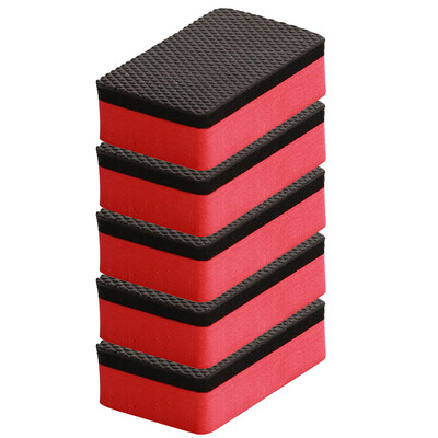 2/5 DB autómosó iszaptisztító Magic Clay Bar szivacsblokk párna Távolítsa el a szennyeződéseket az autótartozékok polírozó viasza előtt