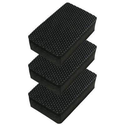 2/5 DB autómosó iszaptisztító Magic Clay Bar szivacsblokk párna Távolítsa el a szennyeződéseket az autótartozékok polírozó viasza előtt