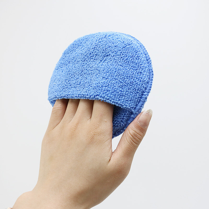 1/2/3db 5 hüvelykes kerek autóápoló mikroszálas zsebszivacs autóviasz felhordó párna autó részletező kézi polírozó párna autófényező