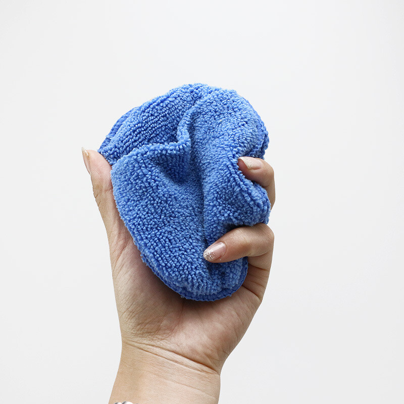 1/2/3db 5 hüvelykes kerek autóápoló mikroszálas zsebszivacs autóviasz felhordó párna autó részletező kézi polírozó párna autófényező