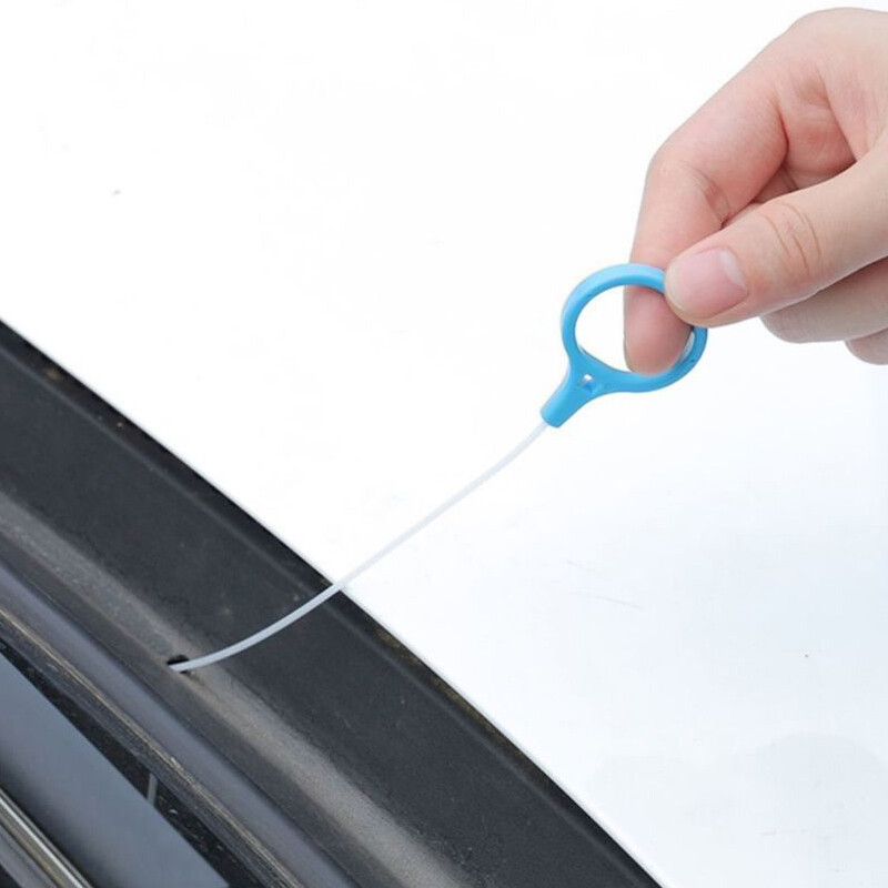 Automašīnas drenāžas bagaras tīrīšanas birste 3 m/5 m Auto jumta lūka, garas šļūtenes Detaļas tīrīšanas rīks Automašīnu piederumi Spirālveida drenāžas tīrītājs