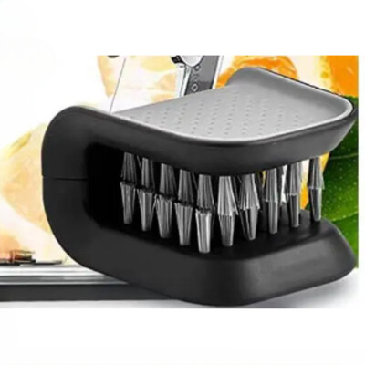 Autóbelső biztonsági öv tisztító speciális szerszám Kétoldalas U-alakú összecsukható tálca Szivacs gyémántkefe biztonsági öv kézvédő