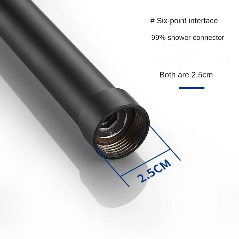 40 cm vonios dušo prailginimo vamzdis, stumdomas maišytuvas, papildomai prailginamas vamzdžio laikiklio laikiklis Universali sąsaja kvadratinis apvalus vamzdis