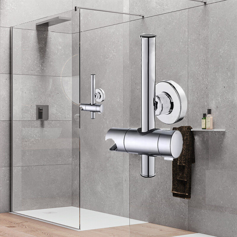 Pakeliamas vonios kambarys dušo strypo laikiklis dušo galvutės laikiklis svirtis Sieninė slankiojančio strypo purkštuvo priedas Rankena stumdomas bėgio strypas