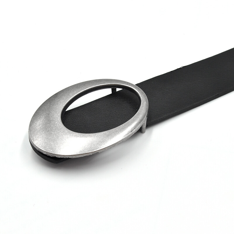 Vintage ovális csatos övek egyszínű egyszerű derékpánt Divatos farmer nadrág öv klasszikus ruha kabát öv nőknek