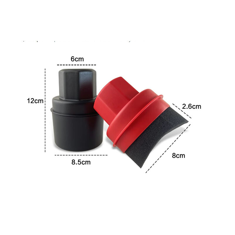 Lustruire roți de mașină Epilare cu ceară Perie cu burete curbat pentru anvelope cu capac Tampoane aplicatoare de pansament pentru contur curat pentru anvelope pentru accesorii auto