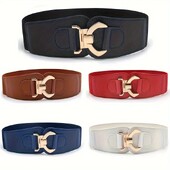 Boho Chic rugalmas deréköv fém csattal – sokoldalú ruhakiegészítő nőknek