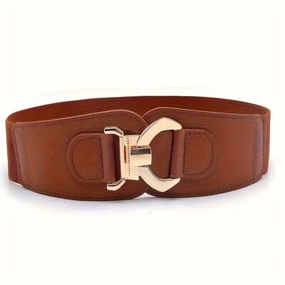 Boho Chic rugalmas deréköv fém csattal – sokoldalú ruhakiegészítő nőknek