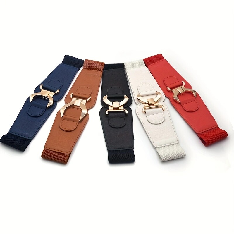 Boho Chic rugalmas deréköv fém csattal – sokoldalú ruhakiegészítő nőknek