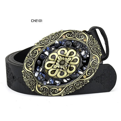 1 kom Deepeel 3,5*100/115 cm modni korzet široki ženski remen od legure glatke kopče remeni s kamenim kopčama ukrasni pojas