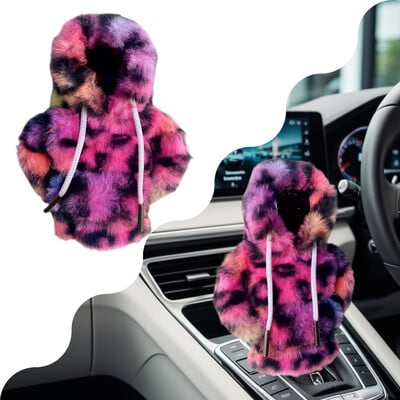 Sebességváltó kar pulóver huzatok Váltógomb kapucnis kapucnis autódísz Univerzális autó sebességváltó kar burkolat Sebességkaros pulóver