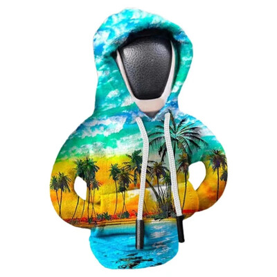 Κάλυμμα με κουκούλα αλλαγής ταχυτήτων Κάλυμμα αλλαγής ταχυτήτων αυτοκινήτου Διακόσμηση χειρολαβής ταχυτήτων αυτοκινήτου Αυτόματη γενική διακόσμηση εσωτερικού μοχλού αλλαγής ταχυτήτων αυτοκινήτου