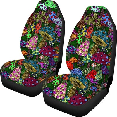 Chránič predného sedadla do auta Witch Mushroom, kompletná sada pre ženy, poťah na autosedačku do auta, chránič prikrývok