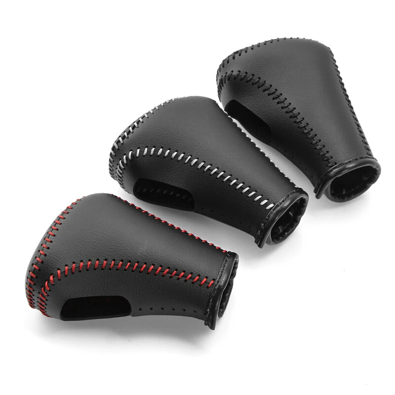 Δερμάτινο κάλυμμα κονσόλας κουμπιού αλλαγής ταχυτήτων αυτοκινήτου για αξεσουάρ εσωτερικού χώρου Honda CRV HR-V Civic Accord 2023 2024