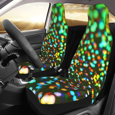 Abstraktné farebné vzory univerzálne poťahy na autosedačky vhodné pre akékoľvek auto, nákladné auto, dodávku, obytný automobil, SUV, geometria, moderné umenie, chránič autosedačiek