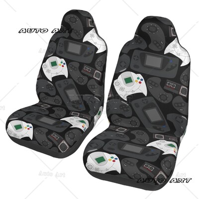 Joc video Weapon Gamer Play Gaming Husă universală pentru scaune de mașină Four Seasons pentru SUV Husă pentru scaune pentru auto Protecție pentru scaune din poliester