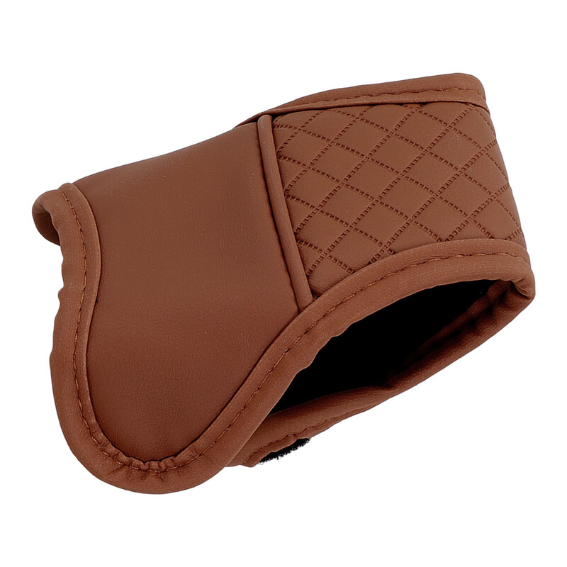 1 gab. Automašīnas pārnesumu pārslēga pārsegs PU ādas pārslēgšanas sviras vāks Ātrumkārbas pārslēga rokturis aizsargs Automašīnu salona piederumi