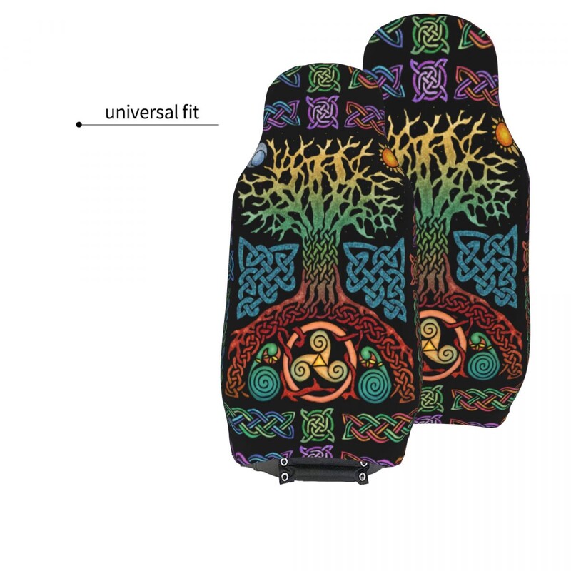 Univerzálny poťah na autosedačku Tree Of Life, štyri ročné obdobia, vhodný pre všetky druhy modelov, poťahy na autosedačky Nature Budda, polyester, poľovníctvo