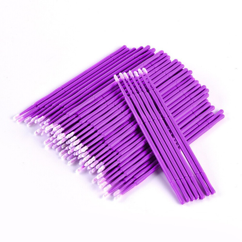 100PCS Touch Up Paint Refinishing Micro Brush Nano Modified Tīrīšana un apkope Kokvilnas tamponi Vates tamponi Auto aksesuāri