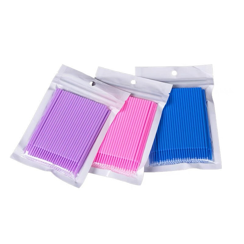 100PCS Touch Up Paint Refinishing Micro Brush Nano Modified Tīrīšana un apkope Kokvilnas tamponi Vates tamponi Auto aksesuāri