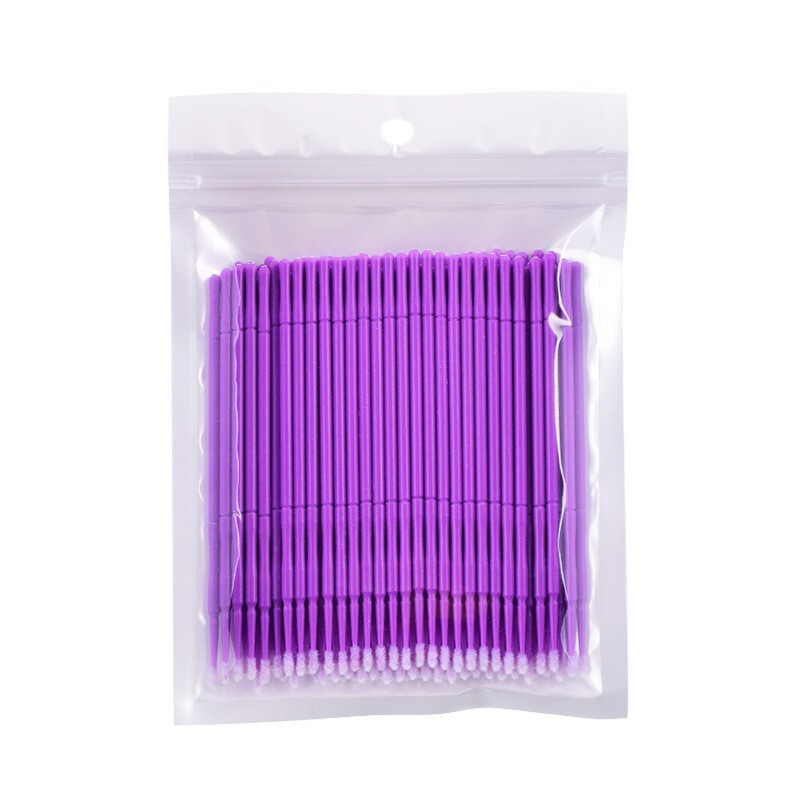 100PCS Touch Up Paint Refinishing Micro Brush Nano Modified Tīrīšana un apkope Kokvilnas tamponi Vates tamponi Auto aksesuāri