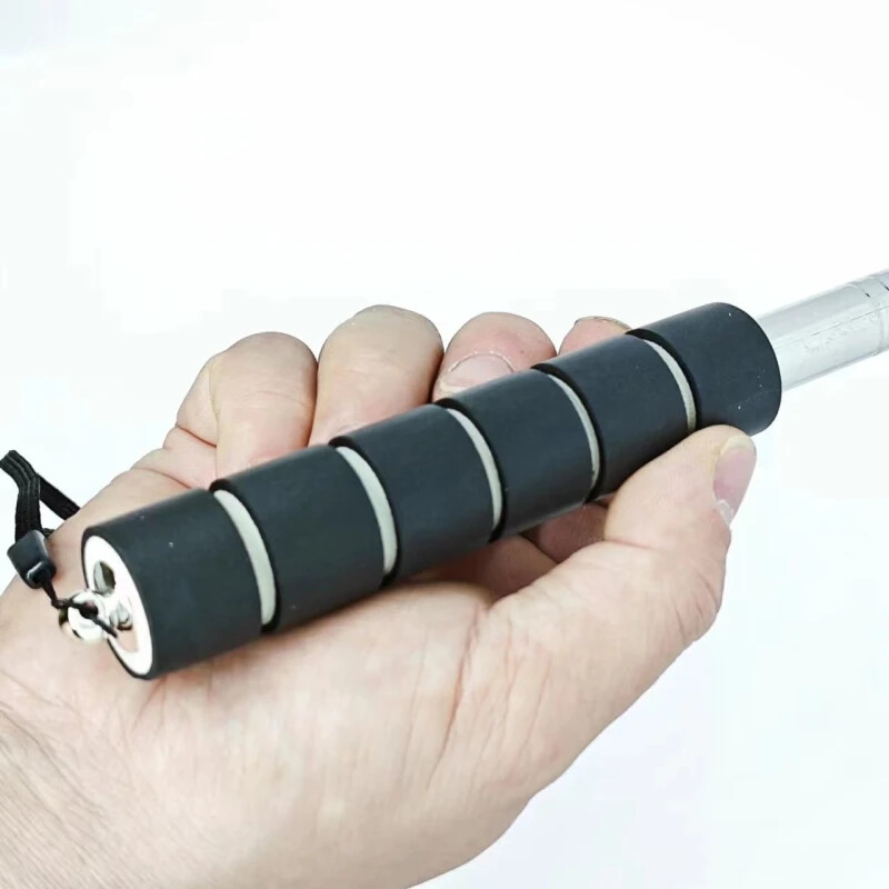 Teleskopinis nerūdijančio plieno automobilio galinio vaizdo veidrodžio valytuvas su ištraukiama šepetėlio galvute