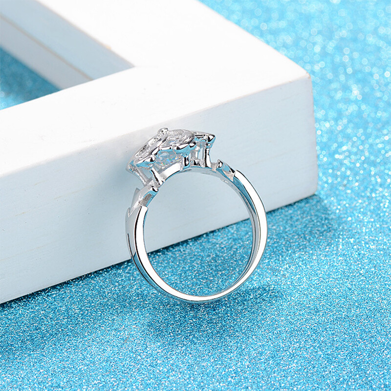 2023. Novi modni vjenčani prsten srebrne boje za žene i muškarce The Galadriel Nenya Nakit u obliku vjetrenjača Božićni dar za prijatelje