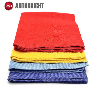 AUTOBRIGHT 40*40 cm-es mikroszálas törülköző puha törlőkendő viasz portörülköző autóápolási professzionális részletező kendő