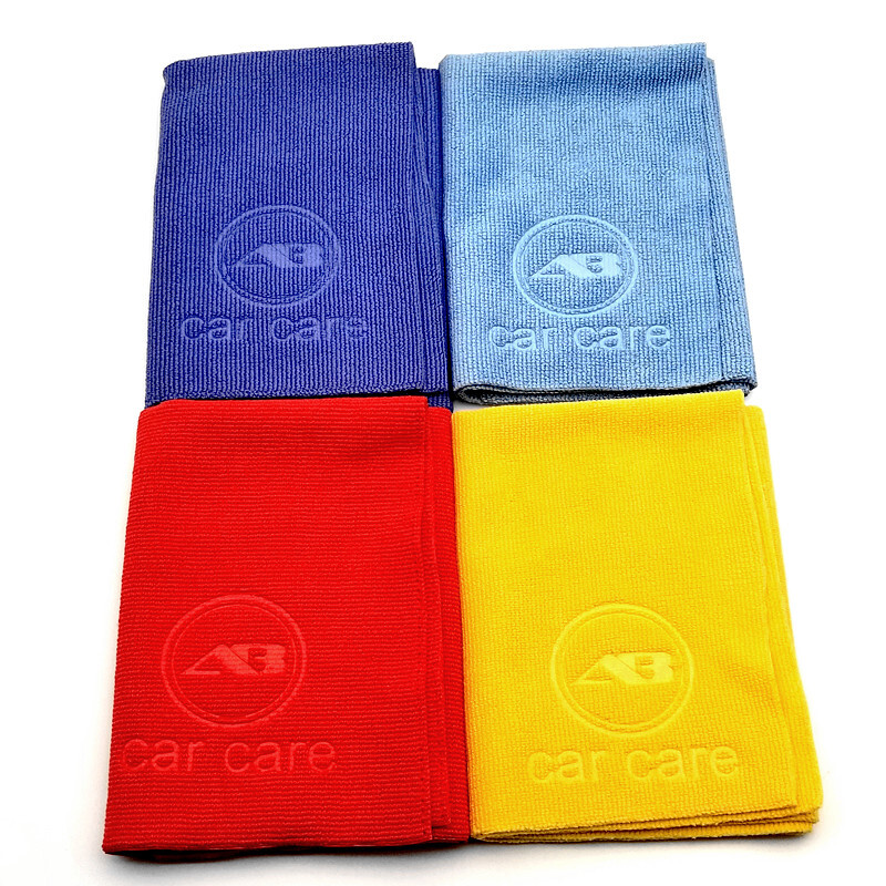AUTOBRIGHT 40*40cm mikrovláknová utierka na čistenie, mäkká čistiaca utierka, vosk, prach, starostlivosť o auto, profesionálna detailingová utierka