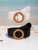 2 Combo de chingi cu împletitură Boho de vară pentru femei Cumpărați 1 Obțineți 1 gratuit