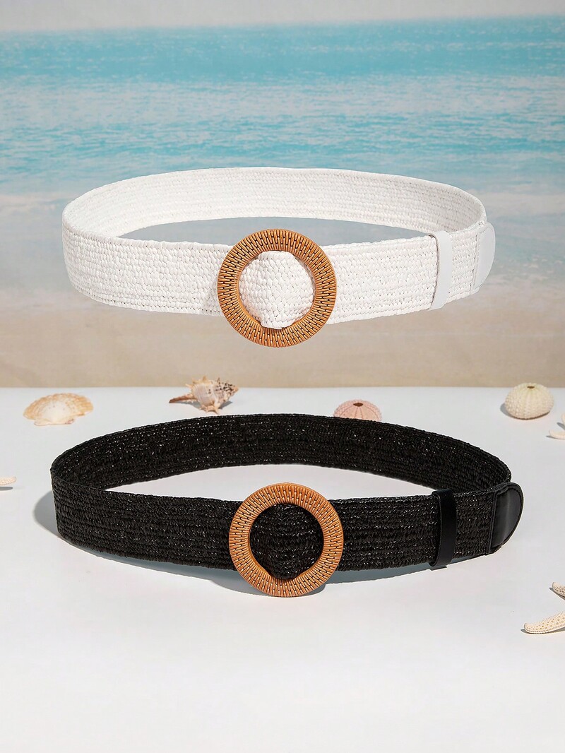 2 Combo de chingi cu împletitură Boho de vară pentru femei Cumpărați 1 Obțineți 1 gratuit