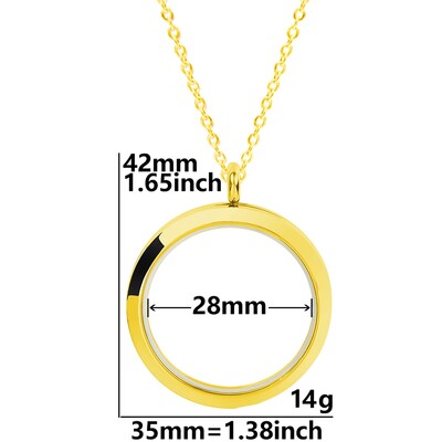 Nou 1PC Mix Size Rotund Living Memory Foto Relicario Locket Pandantiv Floating Chams Picture Colieri Pentru Bijuterii Femei Bărbați Cadou