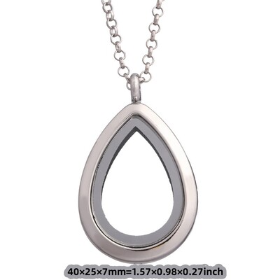 Nou 1PC Mix Size Rotund Living Memory Foto Relicario Locket Pandantiv Floating Chams Picture Colieri Pentru Bijuterii Femei Bărbați Cadou