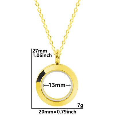 Nou 1PC Mix Size Rotund Living Memory Foto Relicario Locket Pandantiv Floating Chams Picture Colieri Pentru Bijuterii Femei Bărbați Cadou